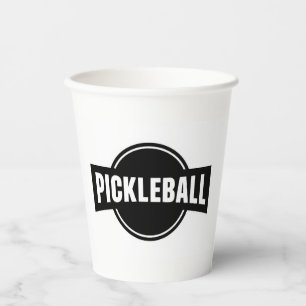 Pickleball-Tasse Pappbecher
