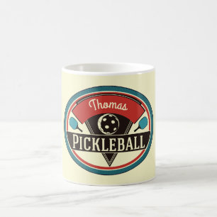Pickleball Tasse - Vintager Entwurf