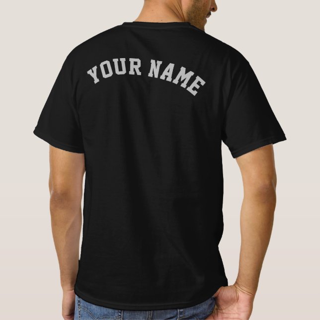 Pickleball Team Jersey "BALLERS" T-Shirt (Rückseite)