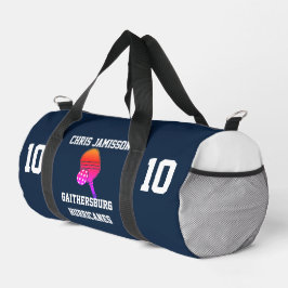 Pickleball-Team-Trainer-Spieler Navy Blau Personal Duffle Bag