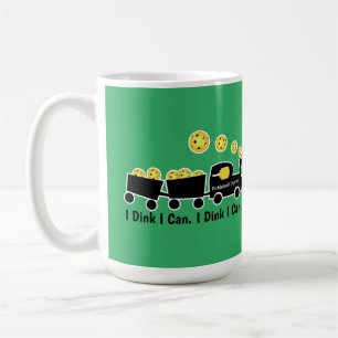 Pickleball Training I Dink I Can Yellow Ball Kaffeetasse