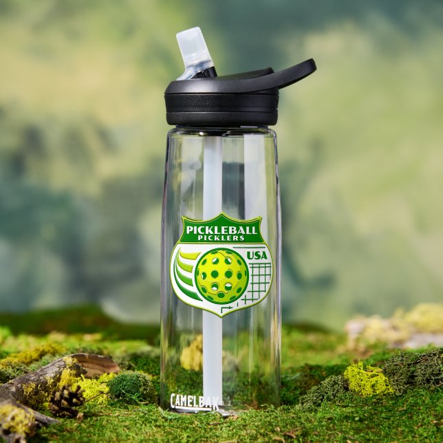 Pickleball Trinkflasche (Außenbereich (gedreht))