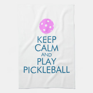 Pickleball Tuch "behalten Ruhe und Spiel