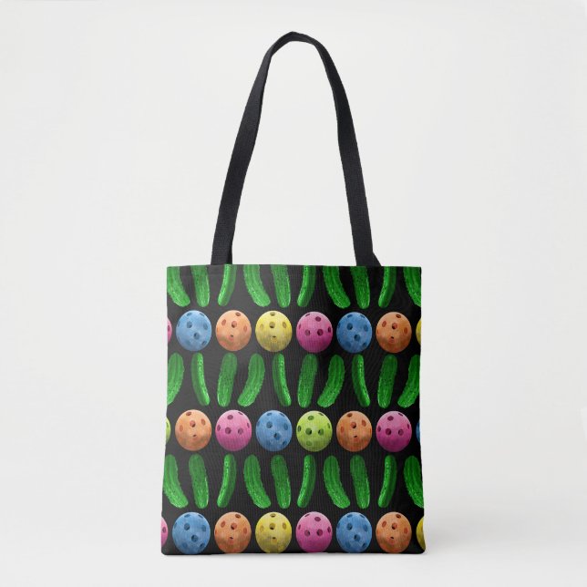 Pickleball und Essiggurken Tasche (Vorderseite)