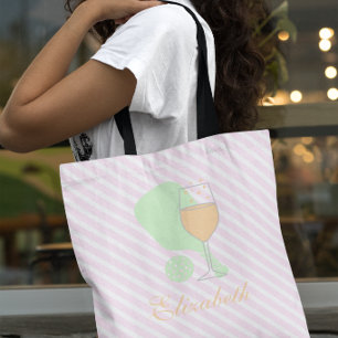 Pickleball- und Prosecco-Brautjunggesellinnenabsch Tasche
