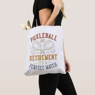 Pickleball und Ruhestand Es ist eine perfekte Über Tasche