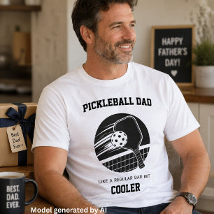 Pickleball-Vater-Geschenk - T-Shirt