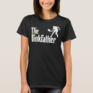 Pickleball Vater Pater Vatertag Der Dinkvater T-Shirt