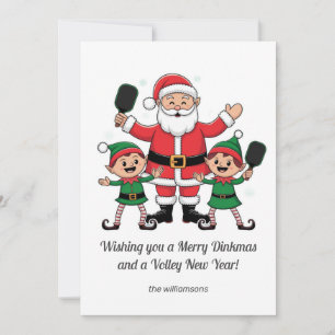 Pickleball Weihnachten Santa Elf, Ihr benutzerdefi