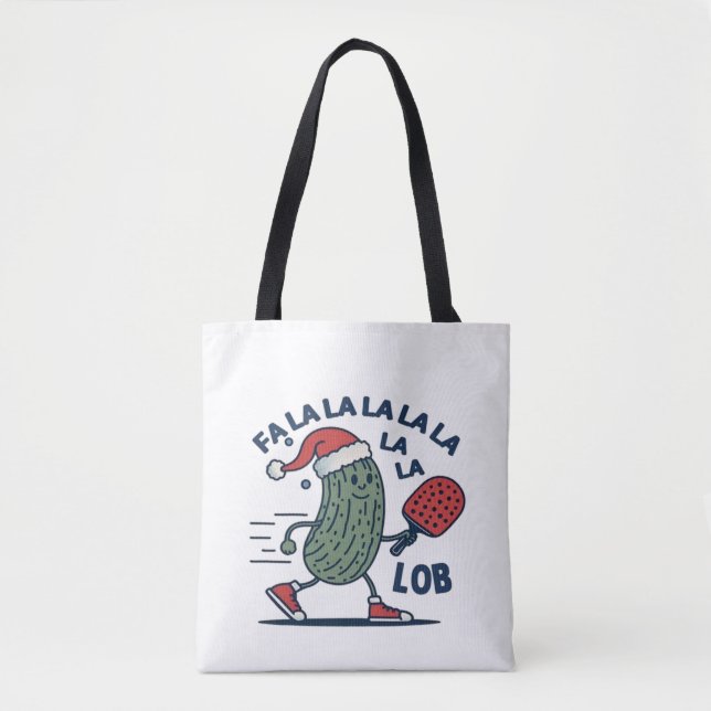 Pickleball Weihnachten Tasche (Vorderseite)