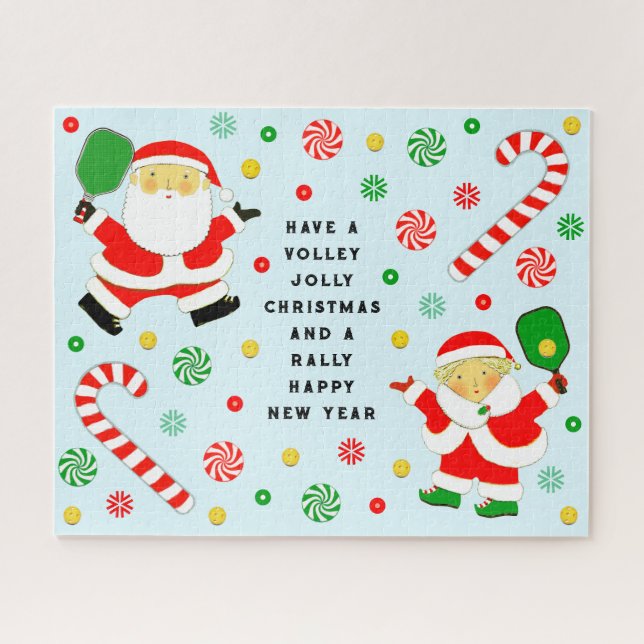 Pickleball Weihnachtsgeschenk (Horizontal)