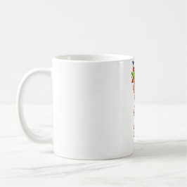 Pickleball-Weihnachtsrentier Kaffeetasse