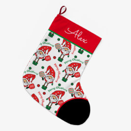 Pickleball 🎅 Weihnachtsweihnachtsfest Großer Weihnachtsstrumpf