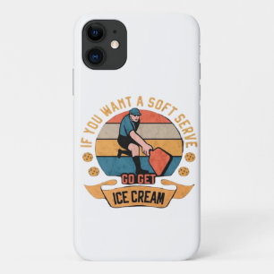 Pickleball Wenn du Soft Serve willst, hol dir Eisc Case-Mate iPhone Hülle