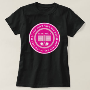 Pickleball: wenn man die Hitze nicht mitnehmen kan T-Shirt