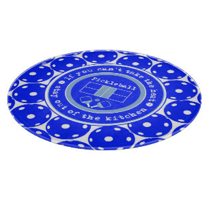 Pickleball: Wenn Sie nicht die Hitze / Blau Schneidebrett