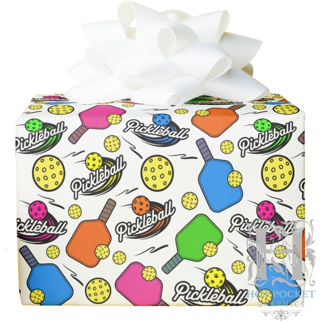 Pickleball Wrapping Paper Geschenkpapier (Von Creator hochgeladen)