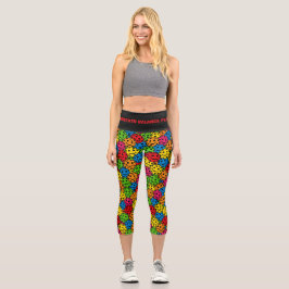 Pickleball Yoga Atem Balance Play Capri Leggings