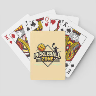 Pickleball Zone - Perfekt für leidenschaftliche Sp Spielkarten