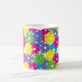 Pickleballs: Mischfarben Kaffeetasse