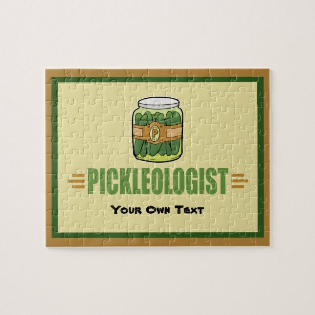 PICKLEOLOGIST Funny Pickle Liebhaber (Horizontal)
