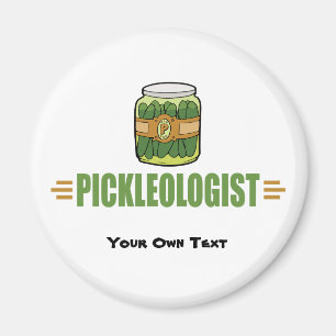 PICKLEOLOGIST lustige Essiggurken-Liebhaber Magnet