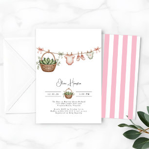 Pickles Cucumber Grüne Schwangerschaft Kinderdusch Einladung