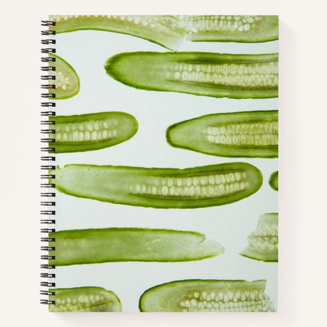 Pickles Green Notizbuch (Vorderseite)