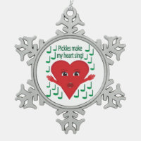 "Pickles machen mein Herz zum singen!" Gesangsherz