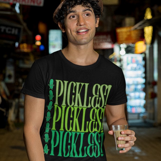 Pickles! Pickles! Pickles! Funny Dancing Pickles T-Shirt (Von Creator hochgeladen)