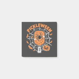 Pickleween Funny Spooky Halloween Pickleball Sport Post-it Klebezettel