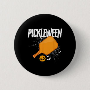 Pickleween Pickleball Button