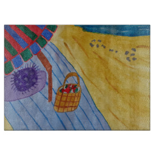 Picknick auf der Beach Chopping Board Schneidebrett