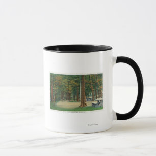 Picknick-Boden-Ansicht von Saratoga Schlachtfeld Tasse