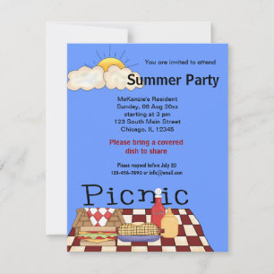 Picknick Einladung
