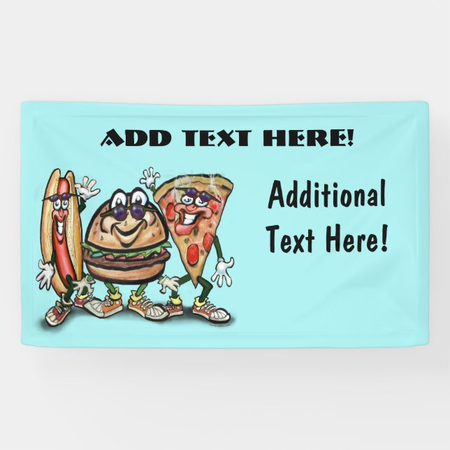 Picknick-Fahne Banner (Horizontal)