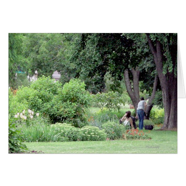 Picknick im Park (Vorderseite (Horizontal))