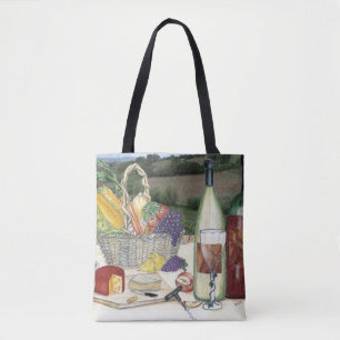 Picknick in den Weinbergen Tasche