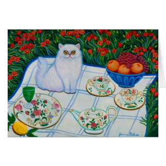 Picknick-Katze