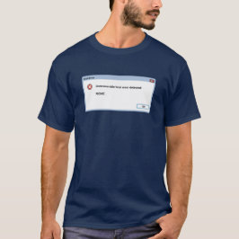 PICKNICK (Problem im Stuhl, nicht im Computer) T - T-Shirt