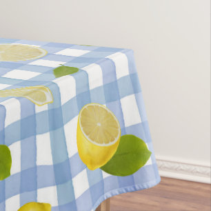 Picknick-Zitrus-Mittelmeer-Muster Tischdecke