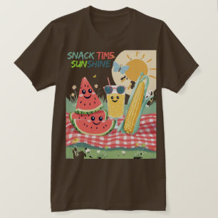 Picknickfreunde – Sommer Snack Team T-Shirt