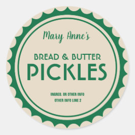 Picks conserverie étiquette moderne