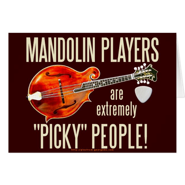 Picky Mandolinisten (Vorderseite (Horizontal))