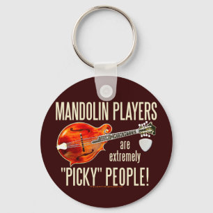 Picky Mandolinisten Schlüsselanhänger
