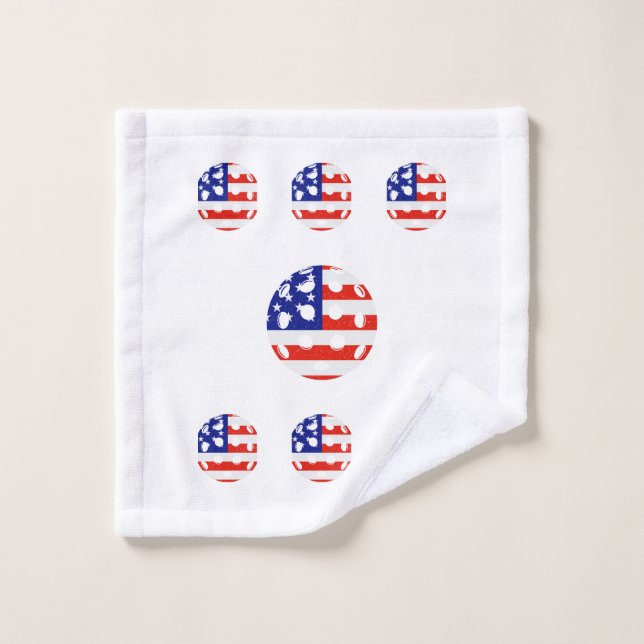 Piclleball USA Waschlappen (Waschlappen)