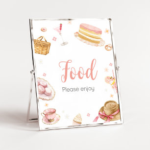 Picnic Baby Brunch Babydusche Poster