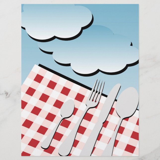 Picnic Backgroun Flyer (Vorne)