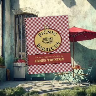 Picnic Barbecue Gingham Red Recipe Buch