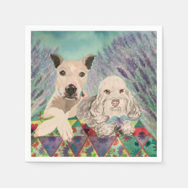 Picnic Dogs Serviette